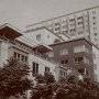 sepia photograph of contemporary new housing, China Basin